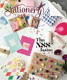 Cover of Spring 2015 issue of <em><em>Stationery Trends</em> magazine